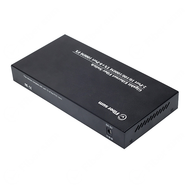 2x 10/100/1000Base-TX To 8x 1000Base-FX Plug-in Module Spec SFP Port Fiber Swtich | FC-GA802